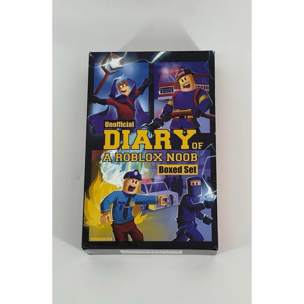 Diary‎ of a Roblox Noob Box Set Paperback 5 Books Kids Robloxia Kid